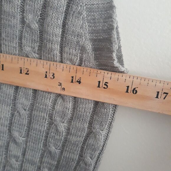 Full Circle & Trend V Neck Sweater Vest Girls Large Sleevess Pullover - Picture 4 of 8